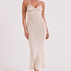 Meshki crochet maxi dress